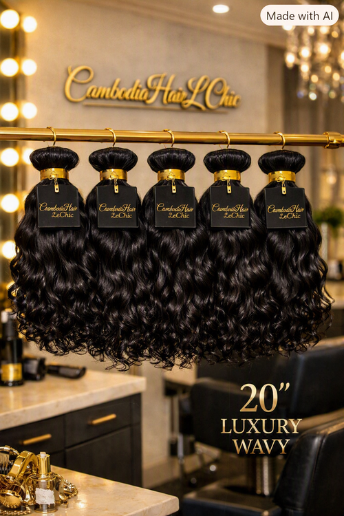 20” Inch Wavy Hair Bundle of 10 – Natural Black