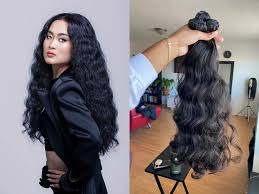 Premium virgin raw real hair extensions